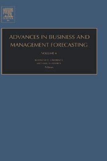 advances in business and management forecasting
