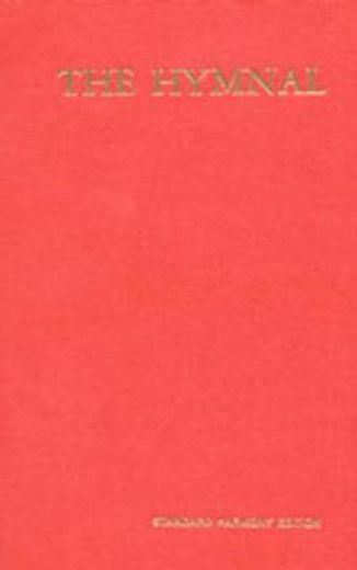 hymnal,1940 standard harmony edition red (en Inglés)