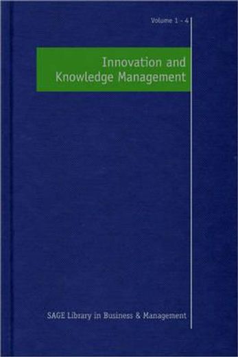 Innovation and Knowledge Management (en Inglés)