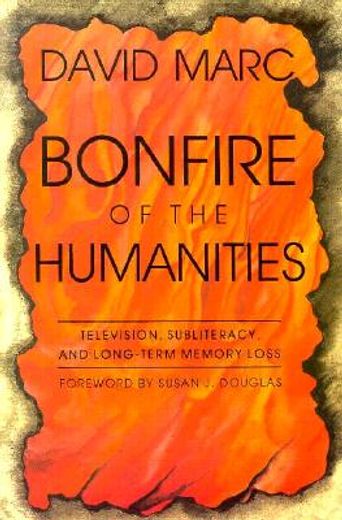 bonfire of the humanities,television, subliteracy, and long-term memory loss