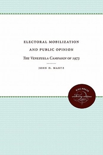 electoral mobilization and public opinion: the venezuela campaign of 1973