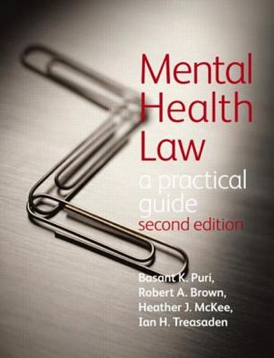Mental Health Law 2e a Practical Guide (en Inglés)