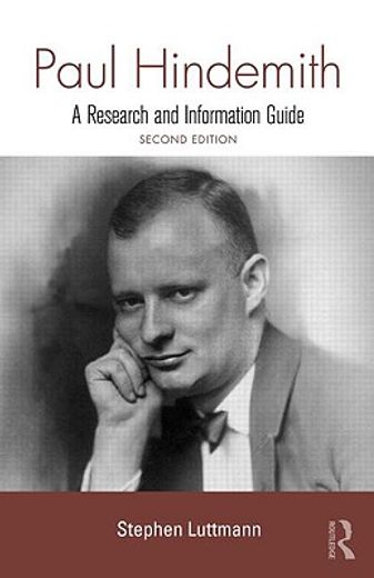 paul hindemith,a guide to research