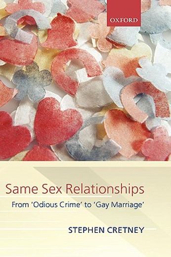 same sex relationships,from ´odious crime´ to ´gay marriage´