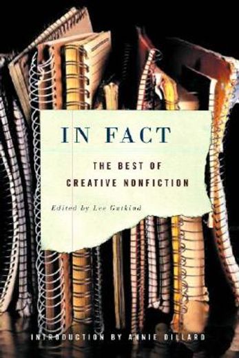 in fact,the best of creative nonfiction