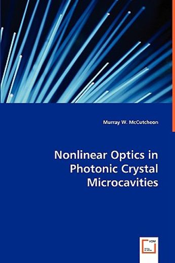nonlinear optics in photonic srystal microcavities