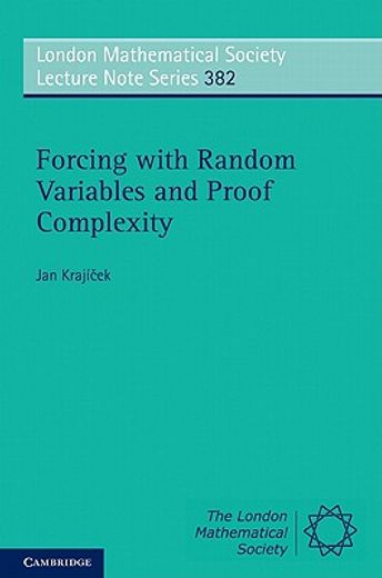 forcing with random variables and proof complexity