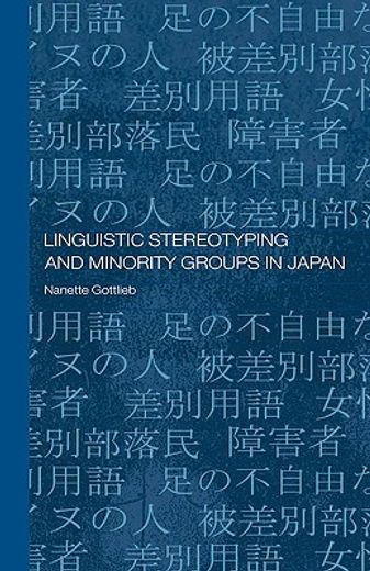 linguistic stereotyping and minority groups in japan