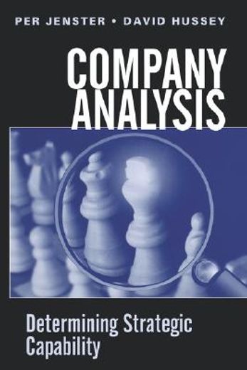 the company analysis,determining strategic capability
