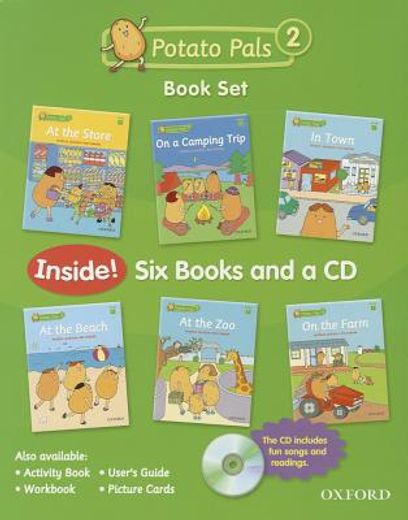potato pals level 2 book set with audio cd - editorial oxford