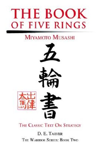 the book of five rings,miyamoto musashi (en Inglés)