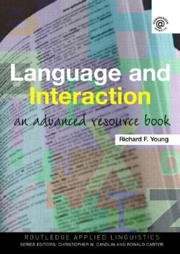 language and interaction,an advanced resource book