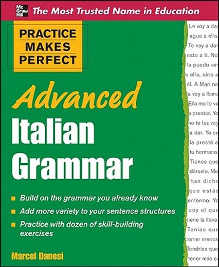 advanced italian grammar (en Inglés)