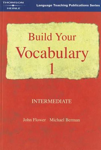 build your vocabulary 1 (in English)