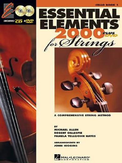 essential elements 2000 for strings,cello : a comprehensive string method (en Inglés)