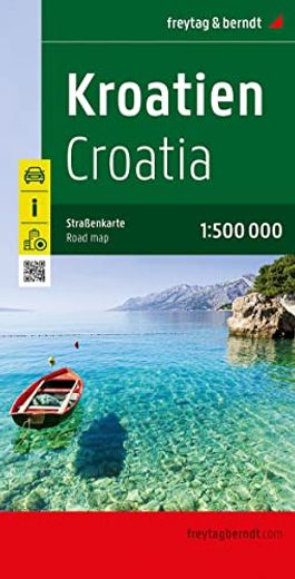 Croatia Road map 1: 500,000