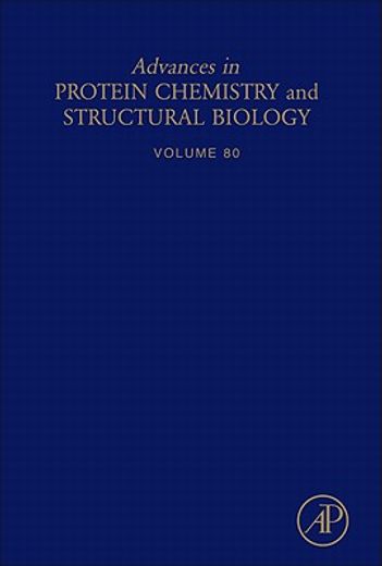 advances in protein chemistry and structural biology