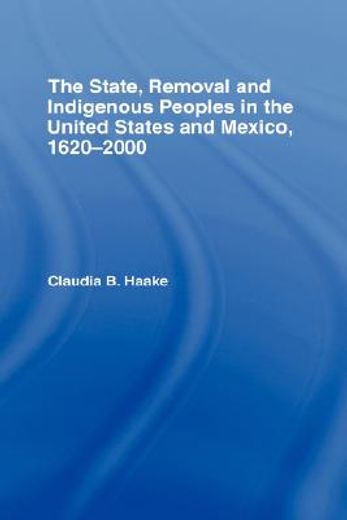 the state, removal and indigenous peoples in the united states and mexico, 1620-2000