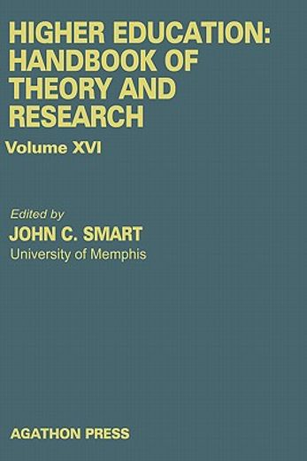 higher education,handbook of theory and research