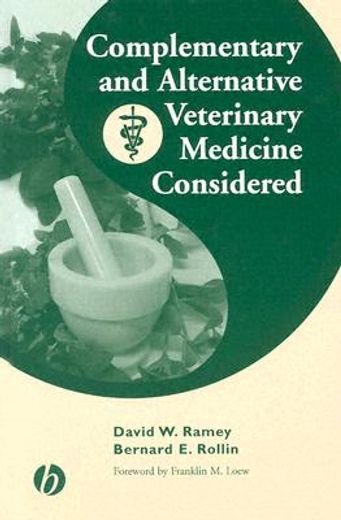 complementary and alternative veterinary medicine considered (en Inglés)