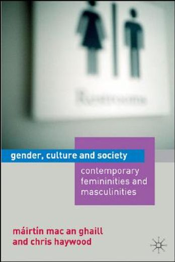 gender, culture and society,contemporary femininities and masculinities