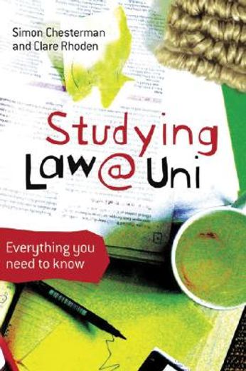 studying law at university,everything you need to know