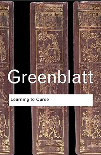 learning to curse,essays in early modern culture