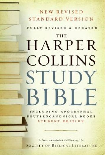 the harpercollins study bible,new revised standard version, with the apocryphal/deuterocanonical books