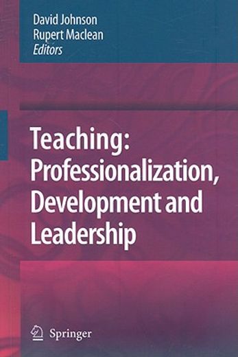 teaching,professionalisation, development and leadership