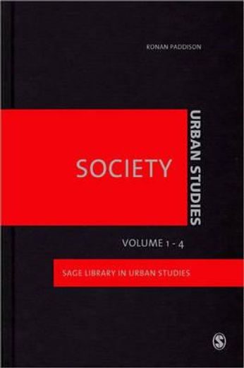 Urban Studies - Society (en Inglés)