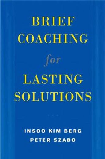 brief coaching for lasting solutions