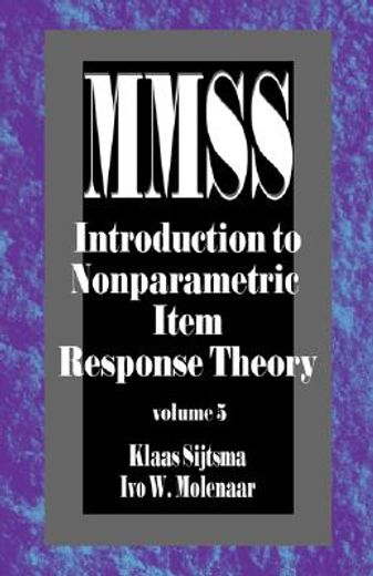 introduction to nonparametric item response theory