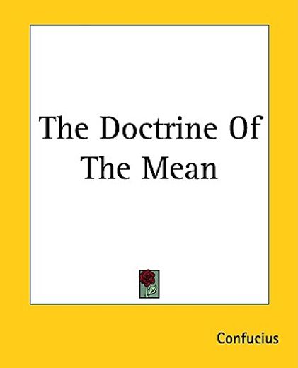 the doctrine of the mean