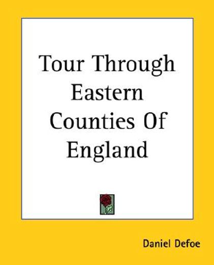 tour through eastern counties of england