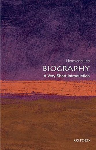 biography,a very short introduction (en Inglés)
