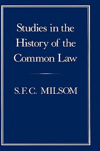 studies in the history of the common law