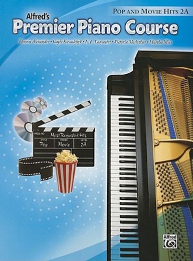 premier piano course pop and movie hits,book 2a
