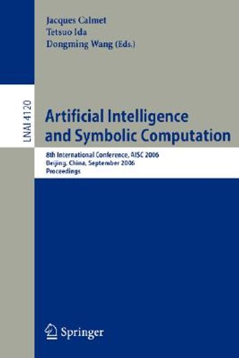 artificial intelligence and symbolic computation (en Inglés)