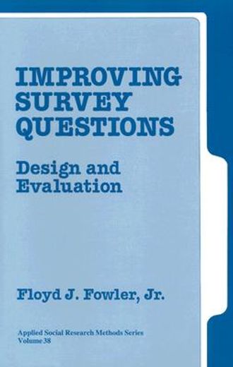 improving survey questions,design and evaluation (en Inglés)