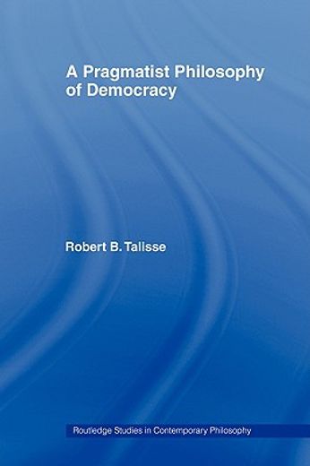 a pragmatist philosophy of democracy