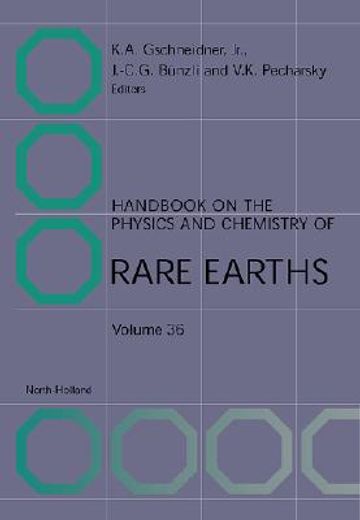 handbook on the physics and chemistry of rare earths (en Inglés)