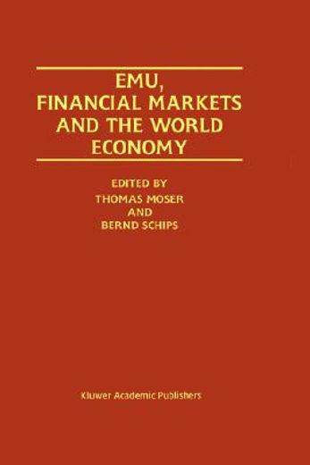 emu, financial markets and the world economy (en Inglés)