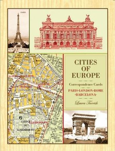 cities of europe,correspondence cards