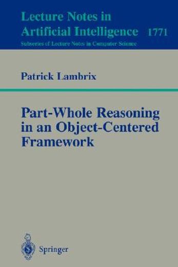 part-whole reasoning in an object-centered framework (en Inglés)