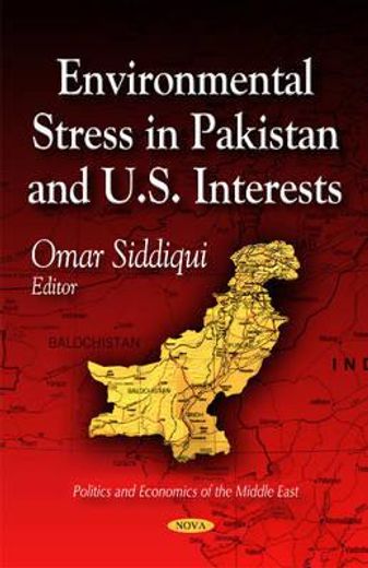 environmental stress in pakistan and u.s. interests (en Inglés)
