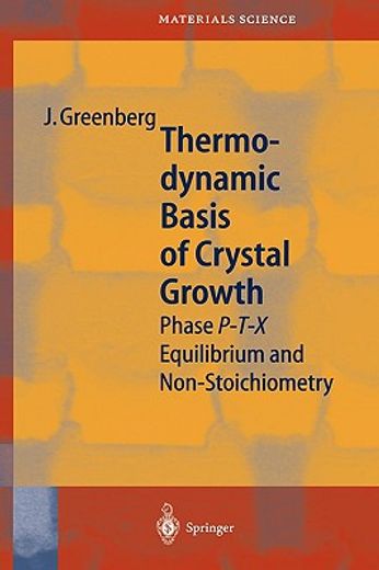 thermodynamic basis of crystal growth (en Inglés)