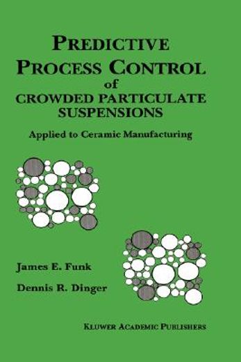 predictive process control of crowded particulate suspensions (in English)