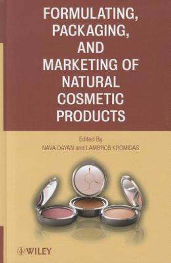 formulating, packaging, and marketing of natural cosmetic products (en Inglés)