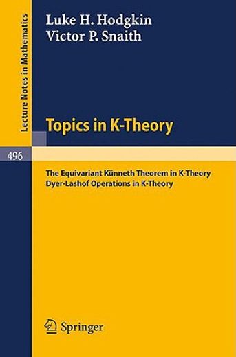 topics in k-theory (en Inglés)