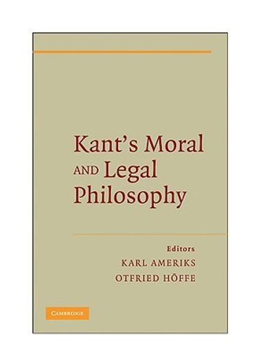 kant´s moral and legal philosophy